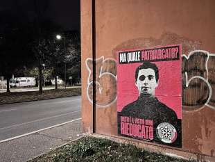 POSTER DI CASAPOUND SU FILIPPO TURETTA.