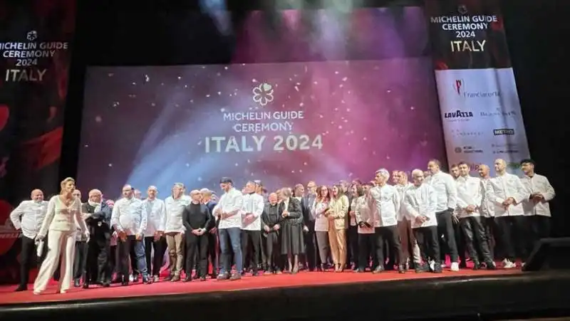 presentazione guida michelin italia 2024 2