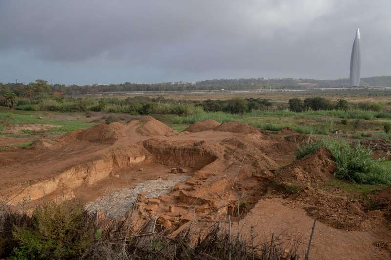 resti di una citta romana trovata a rabat 2