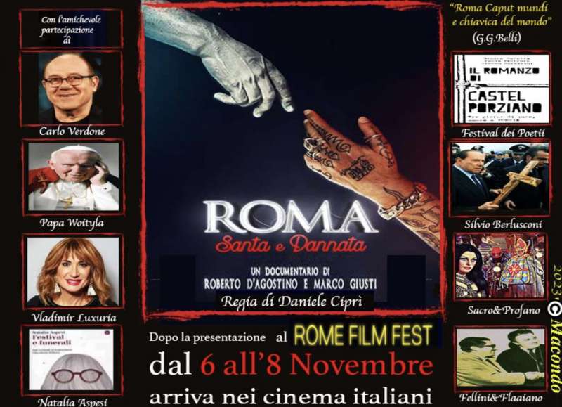 roma santa e dannata poster by macondo 1