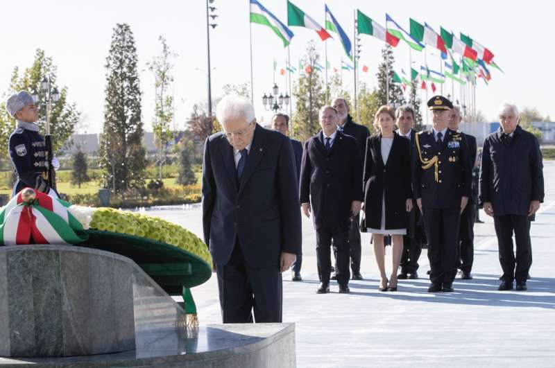 sergio mattarella a tashkent, in uzbekistan