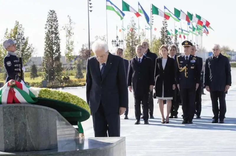 sergio mattarella a tashkent, in uzbekistan  