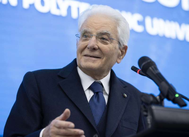 sergio mattarella alla sede del politecnico di torino a tashkent, uzbekistan