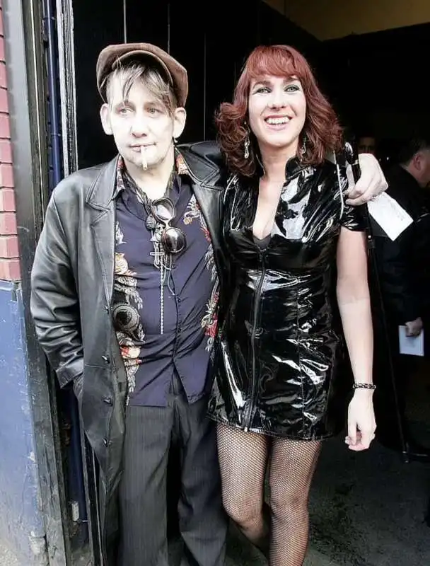 shane macgowan con la moglie victoria mary clark 