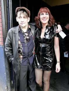 shane macgowan con la moglie victoria mary clark