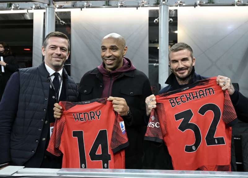 thierry henry david beckham