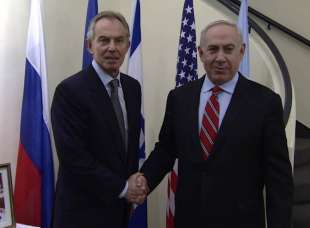 TONY BLAIR - BENJAMIN NETANYAHU