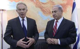 TONY BLAIR - BENJAMIN NETANYAHU