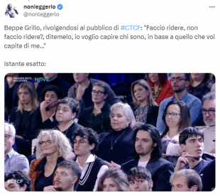 tweet su beppe grillo da fazio 1