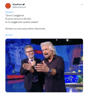 tweet su beppe grillo da fazio 5