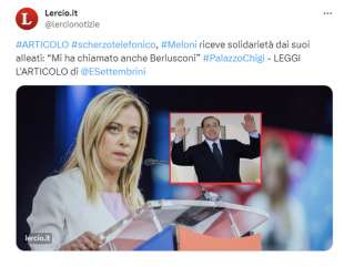 tweet sulle scherzo telefonico a giorgia meloni 3