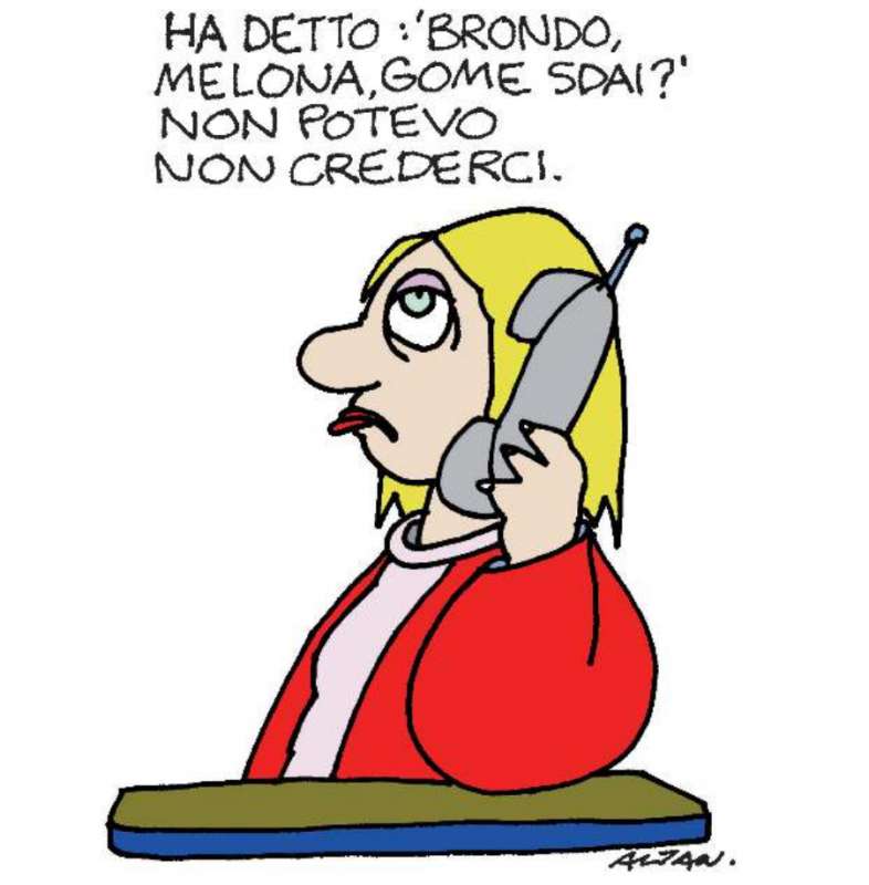 VIGNETTA DI ALTAN SU GIORGIA MELONI