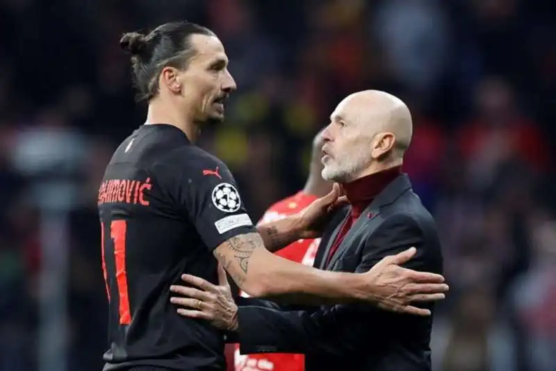 zlatan ibrahimovic stefano pioli 3