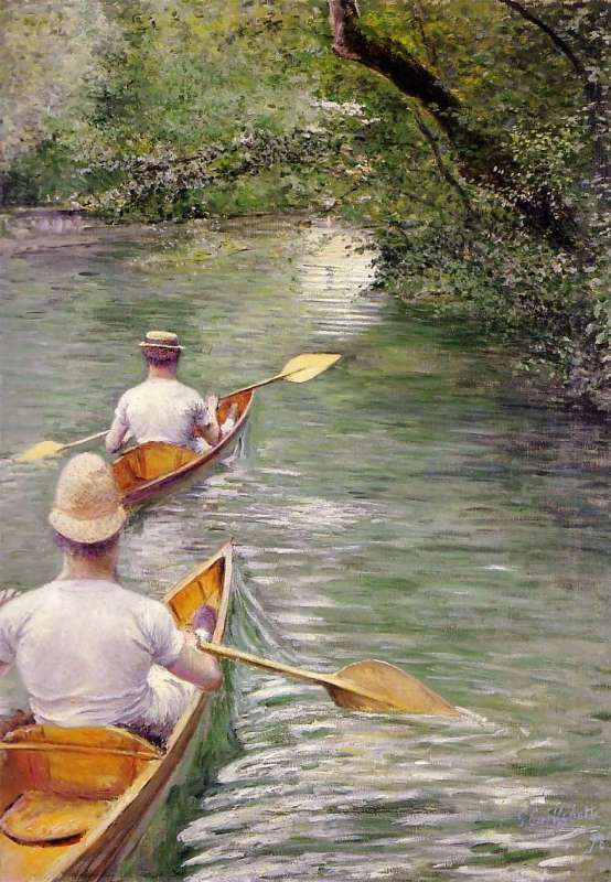 g. caillebotte les pe??rissoires (1878)