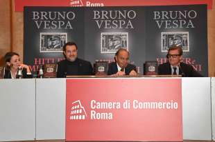 agnese pini matteo salvini bruno vespa carlo calenda (2)