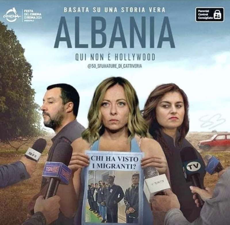 ALBANIA QUI NON E HOLLYWOOD - MEME