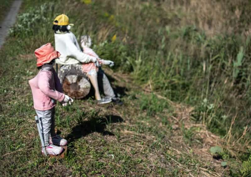 bambole e manichini per le strade di ichinono 1