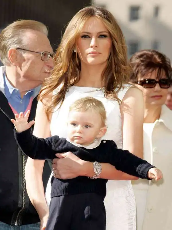 barron trump bambino