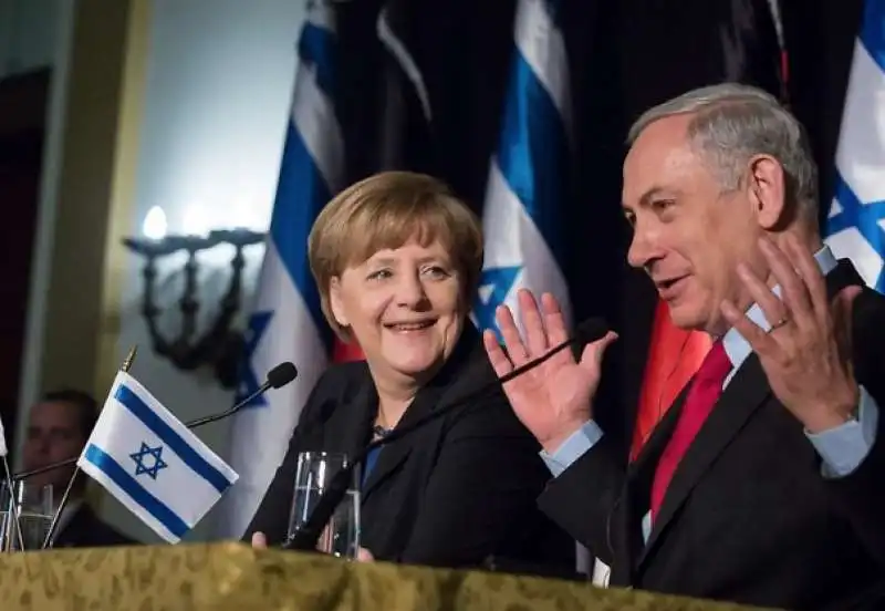 benjamin netanyahu angela merkel 3