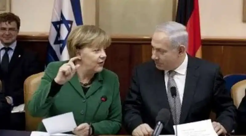 benjamin netanyahu angela merkel 4