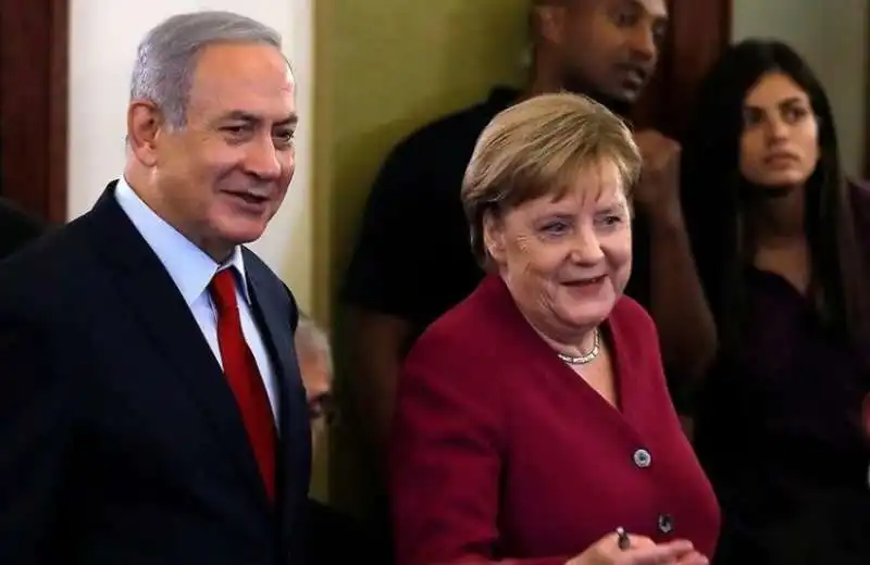 benjamin netanyahu angela merkel 5