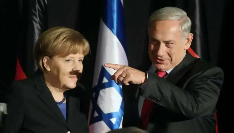 benjamin netanyahu angela merkel 6