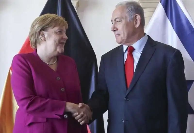 benjamin netanyahu angela merkel 7