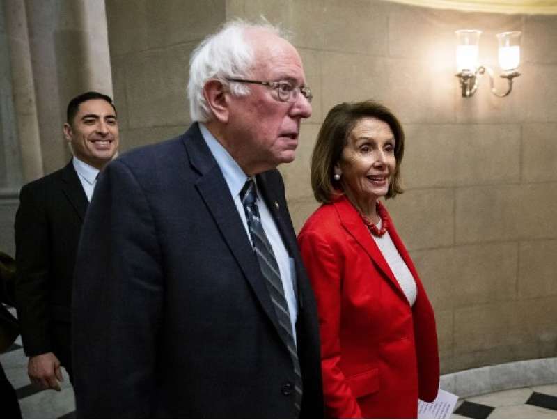 BERNIE SANDERS NANCY PELOSI