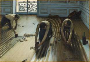 caillebotte piallatori di parquet