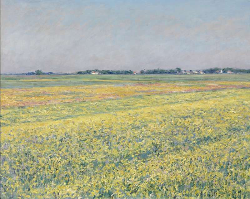 caillebotte the plain de gennevilliers