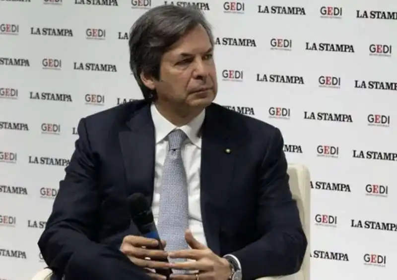 carlo messina all evento L’Alfabeto del futuro - la stampa - gruppo gedi