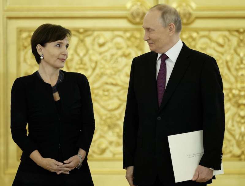 cecilia piccioni vladimir putin