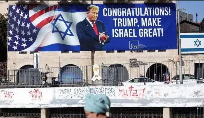 coloni israeliani - elezioni di donald trump