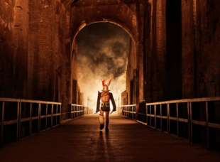 COLOSSEO - RIEVOCAZIONE COMBATTIMENTI TRA GLADIATORI