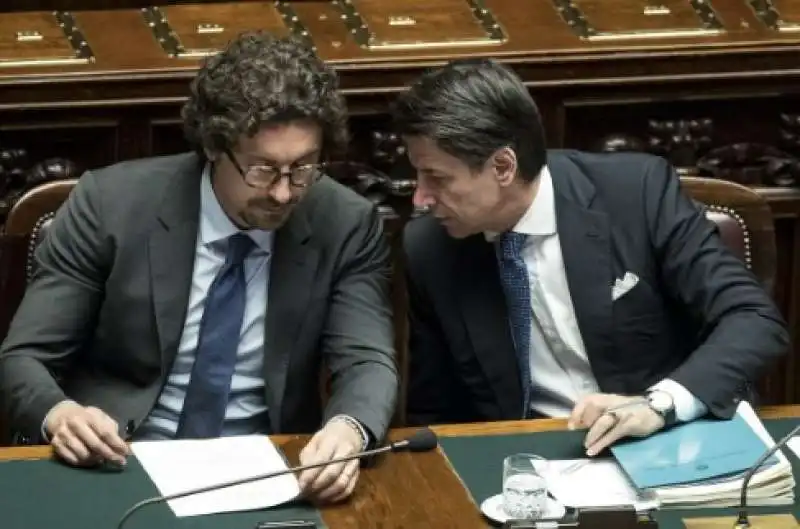 DANILO TONINELLI GIUSEPPE CONTE