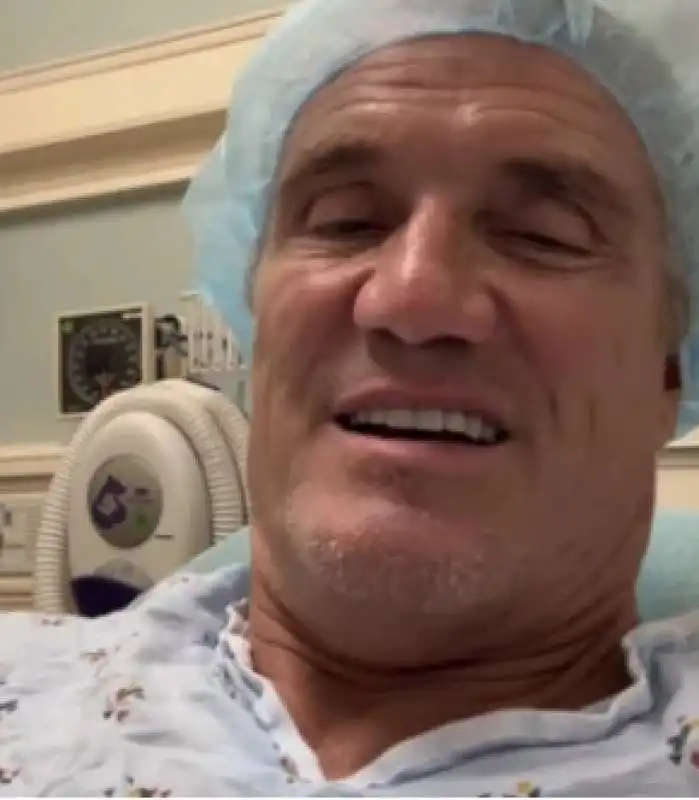 Dolph Lundgren in ospedale