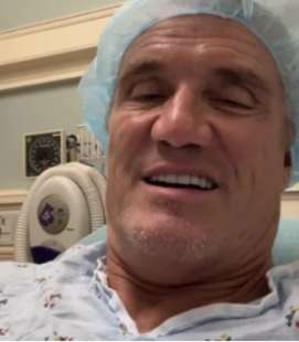 Dolph Lundgren in ospedale