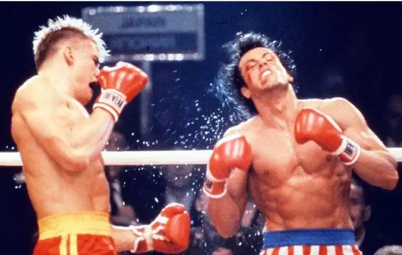 Dolph Lundgren sylvester stallone - rocky IV