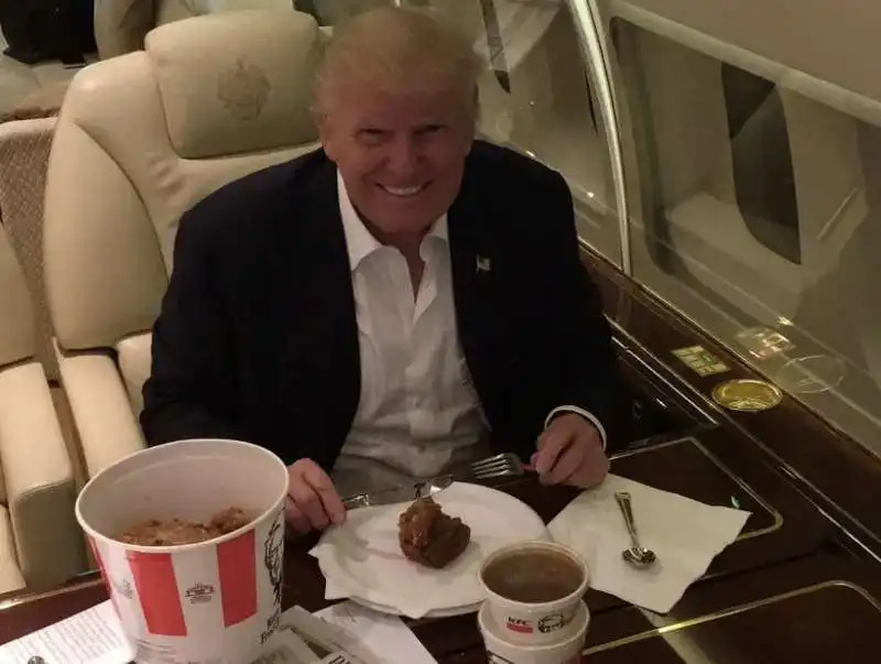 donald trump e il cibo  8