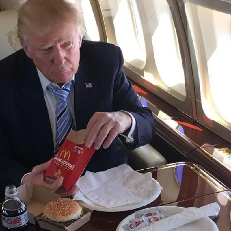 donald trump e il cibo  9