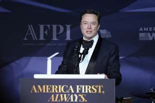 elon musk a mar-a-lago - foto lapresse