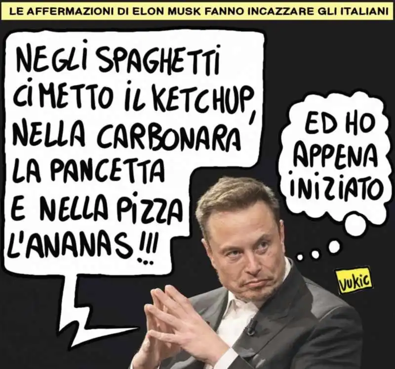 ELON MUSK CONTRO L ITALIA - MEME BY VUKIC