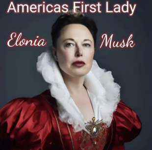 elonia musk meme su elon musk first lady di trump 1