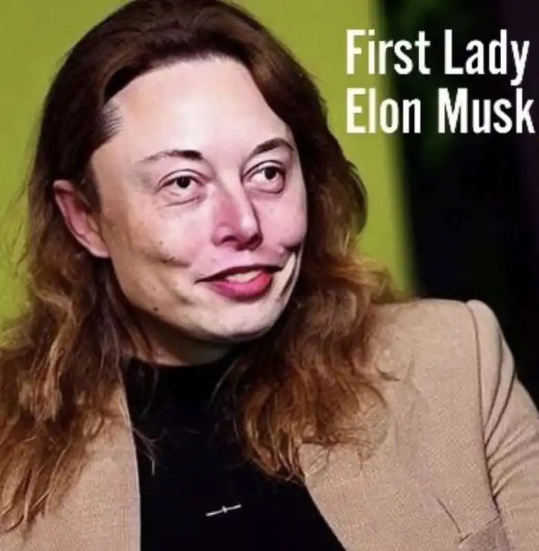 elonia musk   meme su elon musk first lady di trump   11