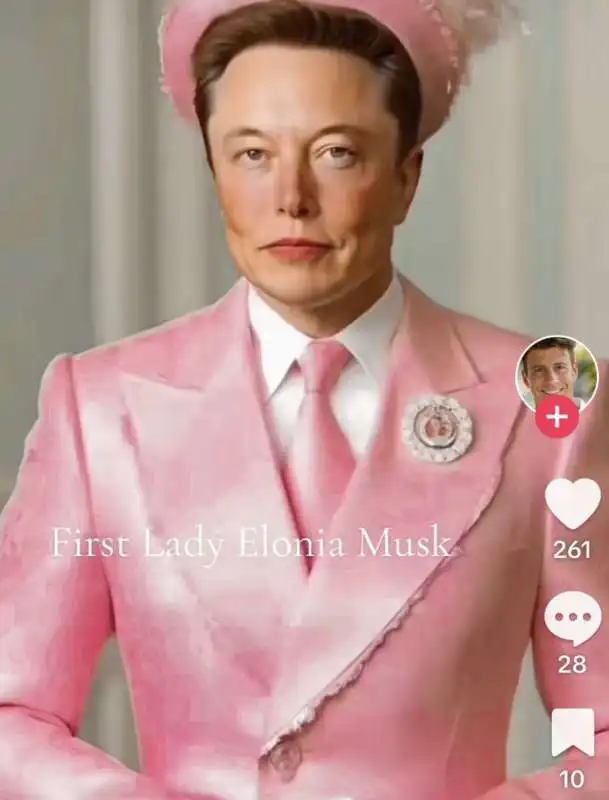 elonia musk   meme su elon musk first lady di trump   14