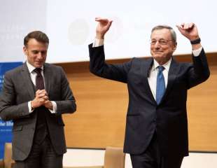 EMMANUEL MACRON - MARIO DRAGHI