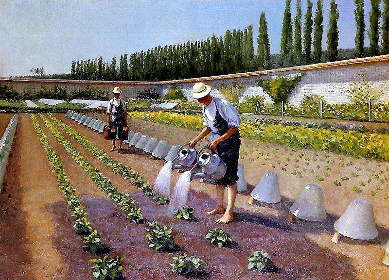 g. caillebotte les jardiniers