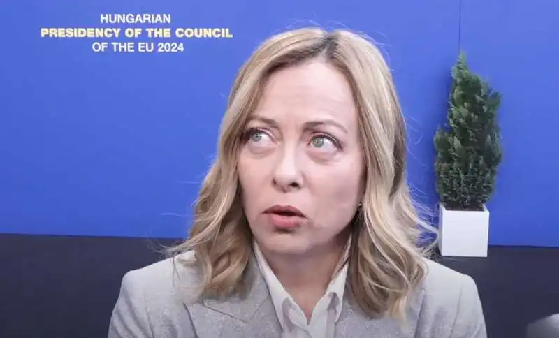 giorgia meloni al consiglio europeo informale di budapest   1