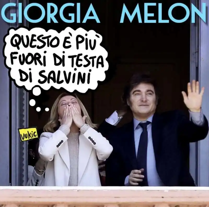 GIORGIA MELONI E JAVIER MILEI IN ARGENTINA 