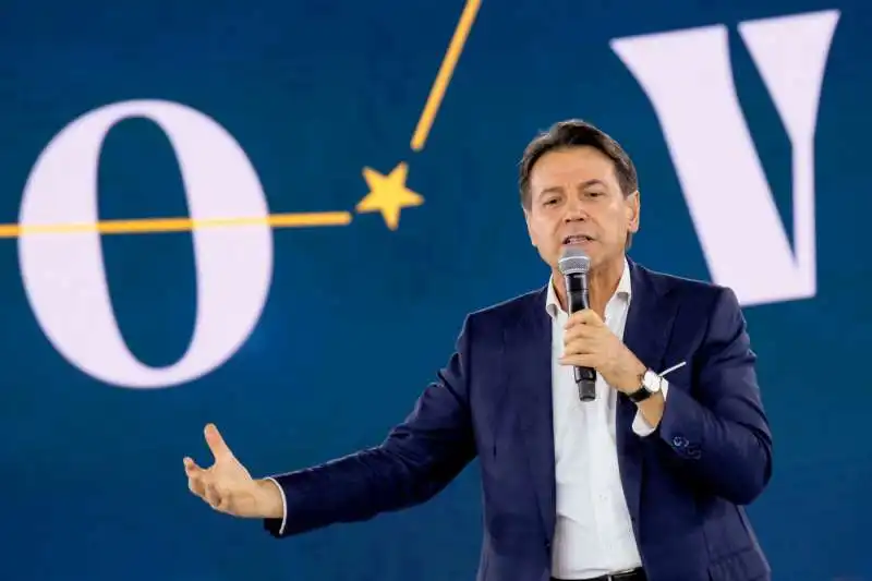 giuseppe conte - assemblea costituente del m5s - foto lapresse